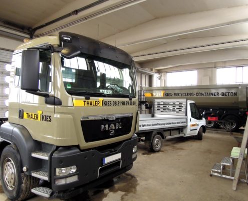 LKW-Beschriftungen